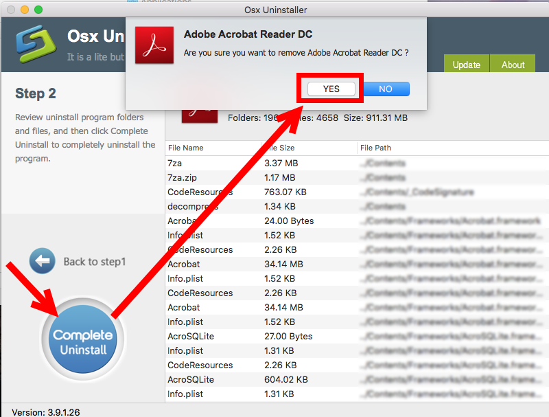 hide adobe update on mac osx top bar